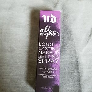 Urban Decay All Nighter Setting Spray New In Box